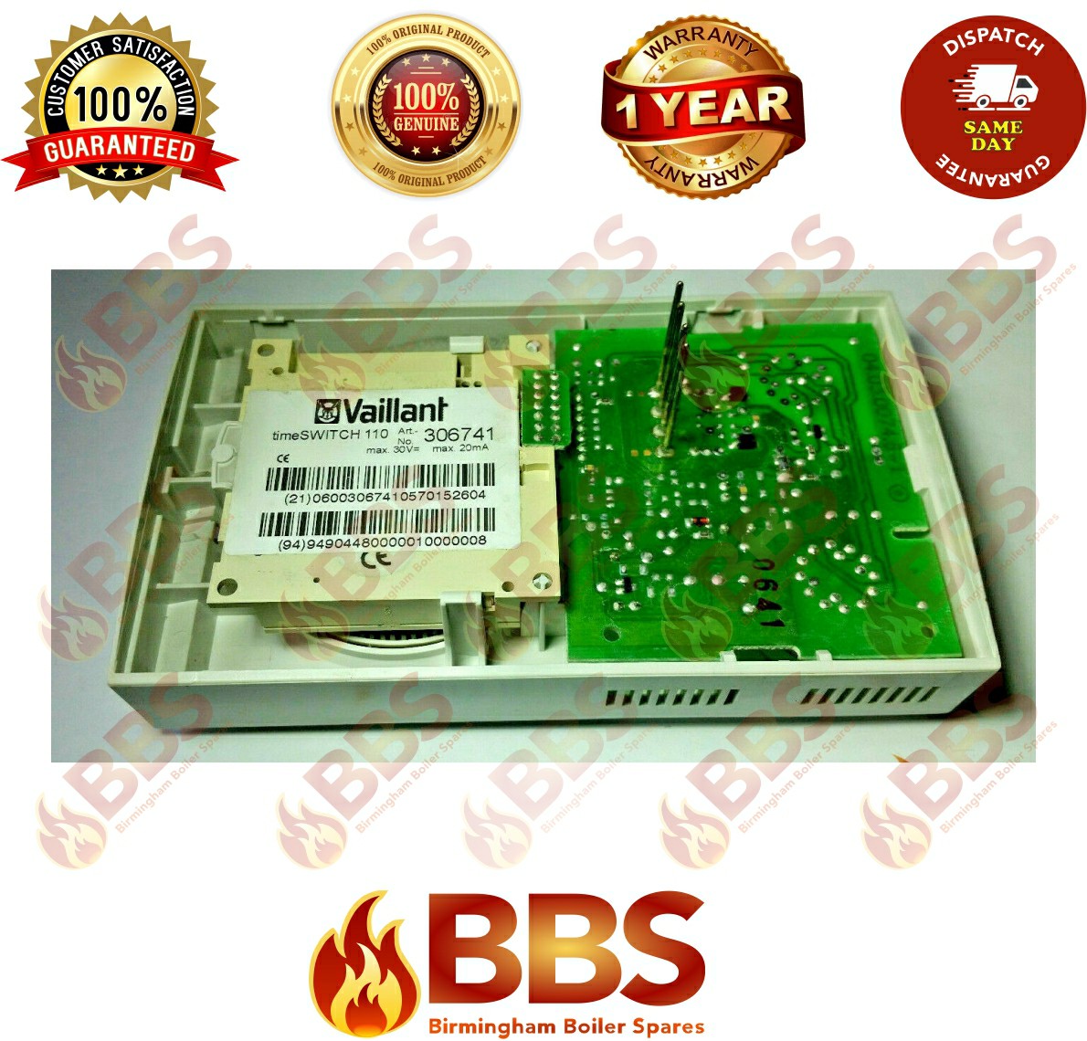 VAILLANT TURBOMAX PLUS PRO TIMESWITCH 110 MECHANICAL TIMER CLOCK